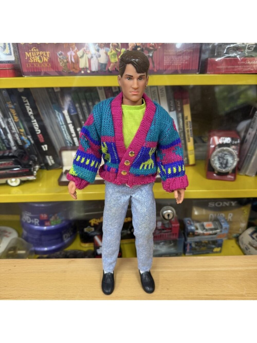 New Kids On The Block Jonathan Hangin’ Loose Fashion Figure Doll Vintage 1990